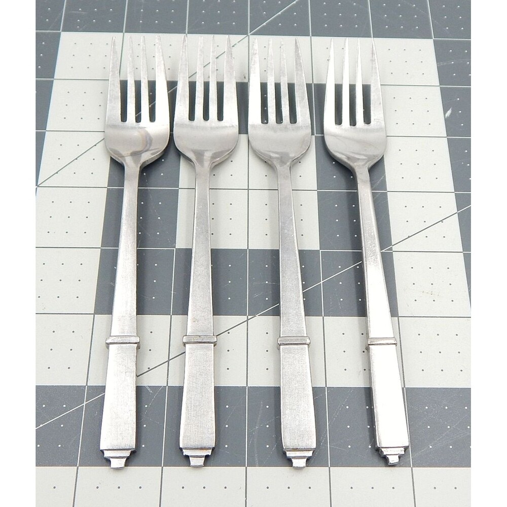 Stanley Roberts STUART I Salad Forks L/4 Stainless Japan Satin Handle Flatware